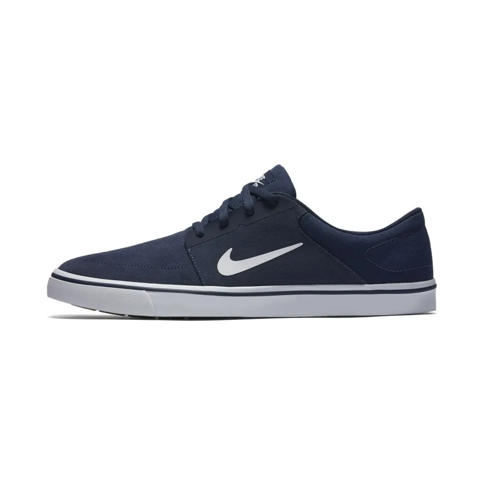Nike Sb Portmore Mid Navy/White-Gym Light Brown Mid Navy/White-Gym Light Brown (725027-413)