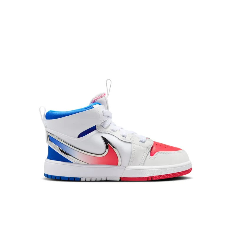 Jordan 1 Mid RM EasyOn White Racer Blue Siren Red (FQ1282-100)