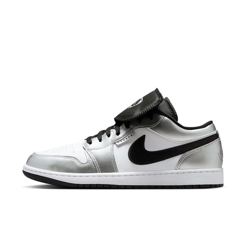 Jordan 1 Low SE “Metallic Silver Tiempo” (IR2278-100)