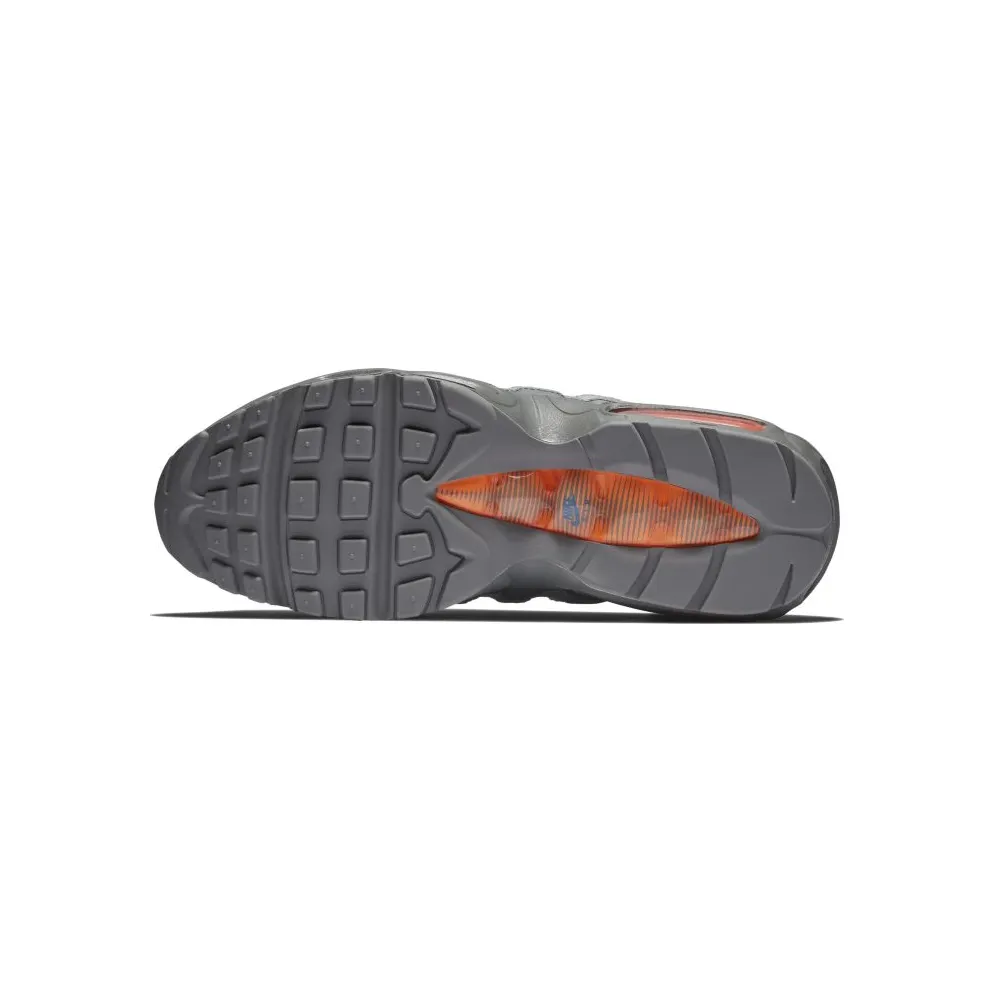 Nike Air Max 95 Cool Grey Total Orange Cool Grey/Total Orange-White (749766-033)