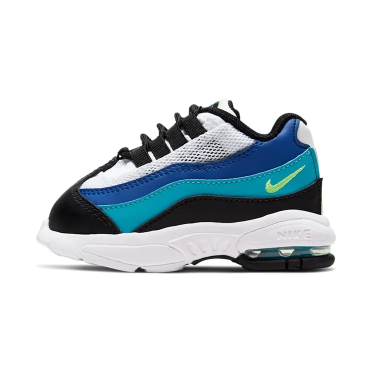 Nike Little Max ’95 Oracle Aqua (TD) “Black / White / Oracle Aqua / Ghost Green” (905462-040)