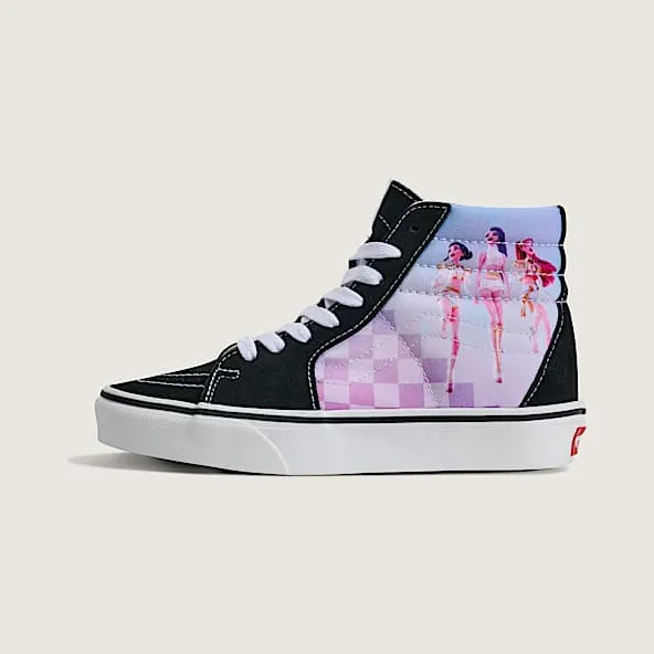 Vans Sk8-Hi KPop Demon Hunters Black Light Blue (VN000V68B5P)