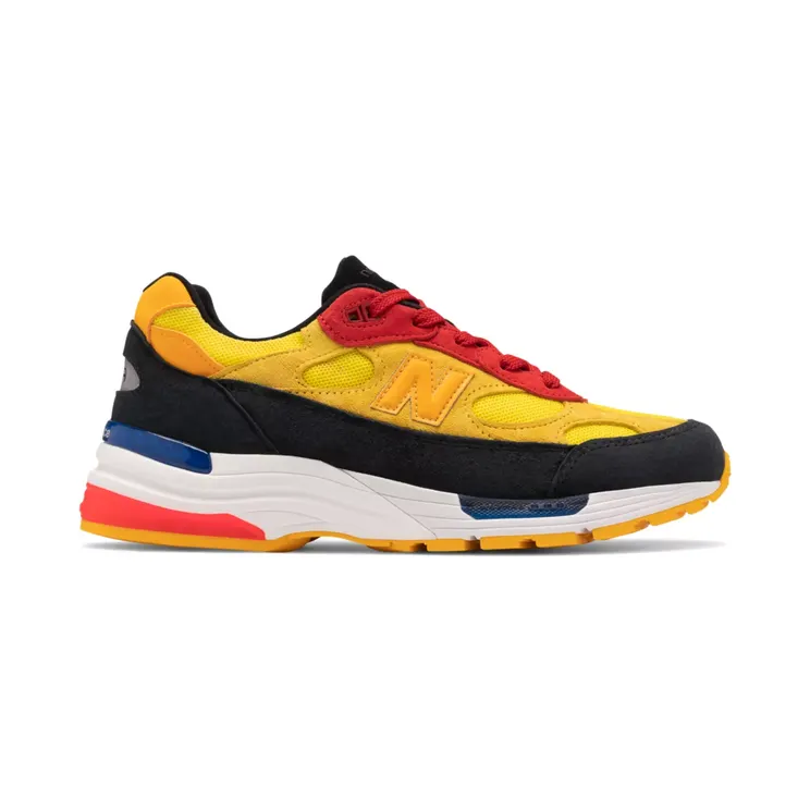 New Balance 992 Yellow Red