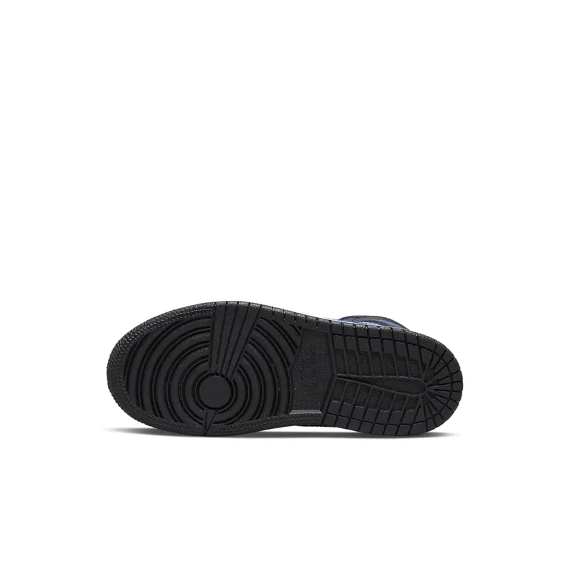 Air Jordan 1 Mid Racer Blue (PS) – “Black / Racer Blue-white” (640734-140)