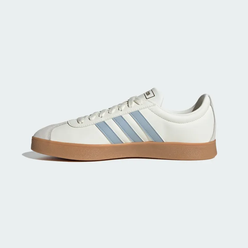 adidas VL Court Classic Off White Wonder Blue Gold Metallic (JH5063)