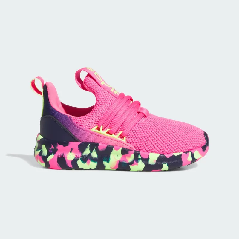 adidas Lite Racer Adapt 7.0 Lucid Pink Hi-Res Yellow Dark Blue (JS5015)