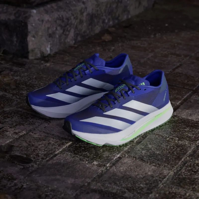 Adidas Adizero SL 2 Lucid Blue / Cloud White / Lime Burst (JQ0347)
