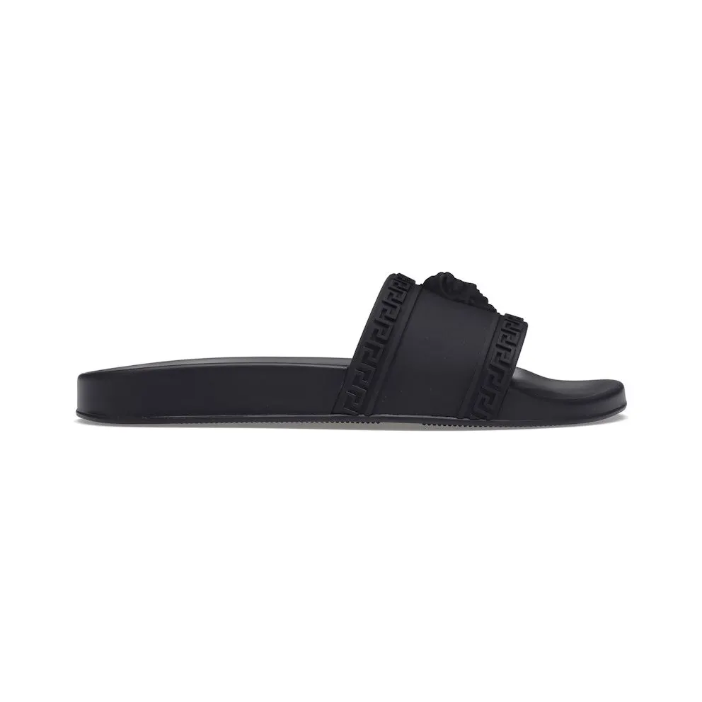 Versace Palazzo Slides Black (DSU5883-DGO9G_D41)