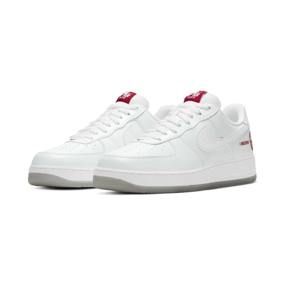 Nike Air Force 1 Low Daruma I Believe White/White/Red (DD9941-100)