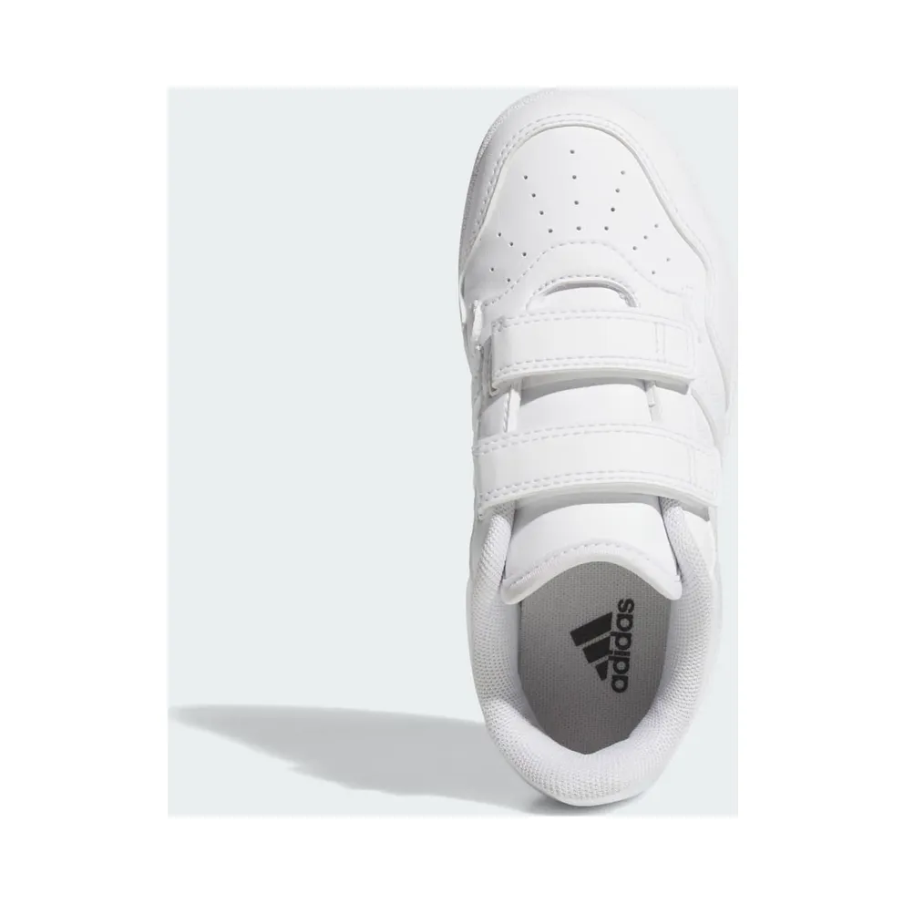 adidas Hoops 4.0 “Cloud White / Cloud White / Core Black” (JI3481)