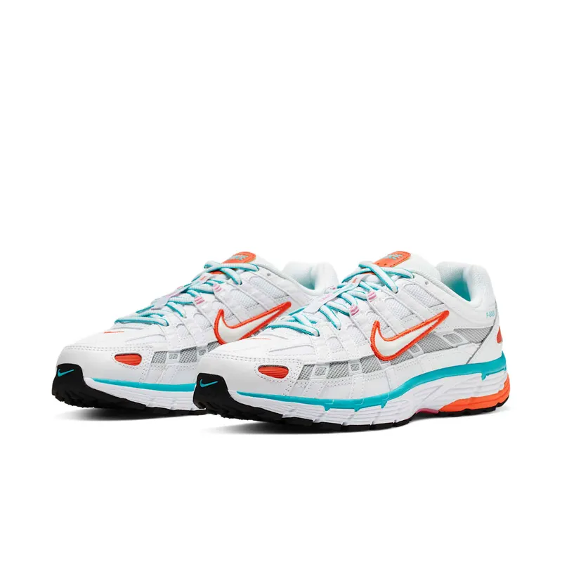 Nike P-6000 White (W) White/Oracle Aqua/Magic Flamingo (BV1021-105)