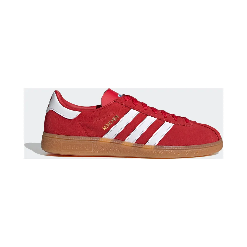 adidas München Schuh Scarlet / Core White / Gold Metallic (FX5665)