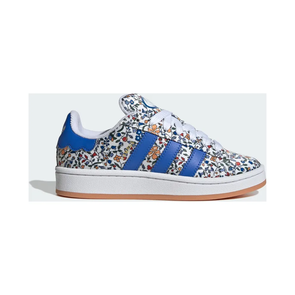Adidas Campus 00s X Liberty London Kids Blue / Blue / Off White (JS3805)