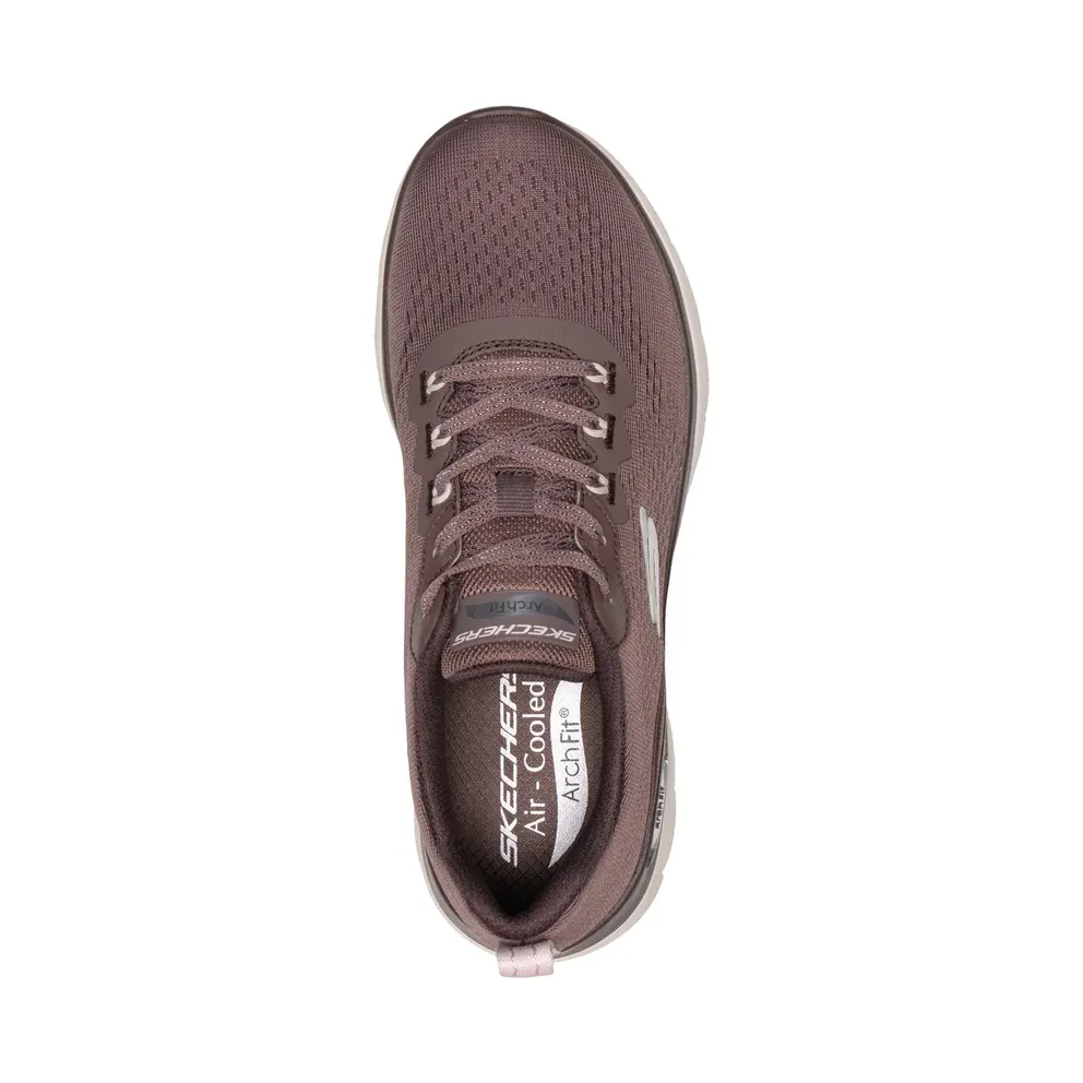 Skechers Arch Fit Summits “Daily Flow Sneaker Brown” (150754CHOC)