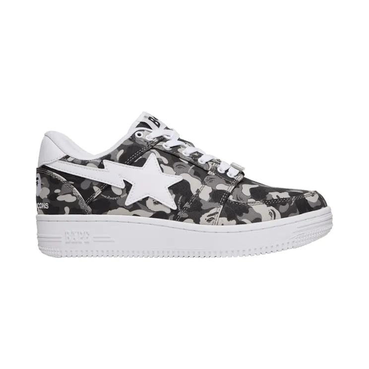 A Bathing Ape Bape Sta Comme Des Garcons White Camo (191-WHT)