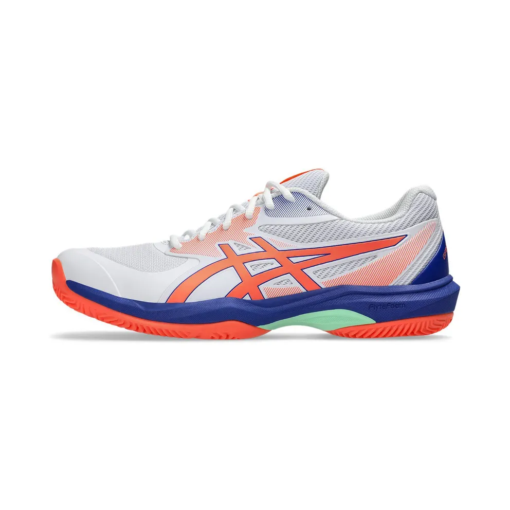 ASICS Game FF Padel White Vivid Coral (1041A493-100)