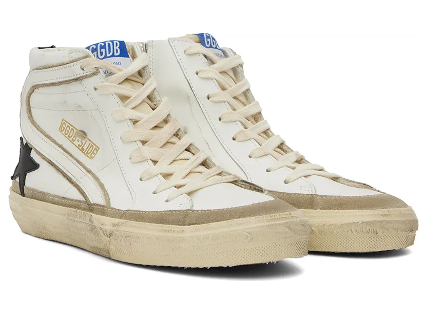 Golden Goose White Slide High-Top Sneakers (GMF00369.F003259.11198) (4)