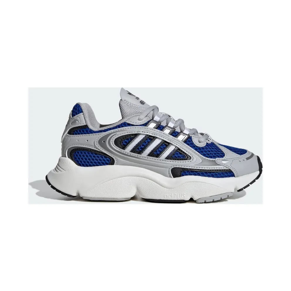 adidas OZMILLEN Shoes Kids Grey Two / Core Black / Royal Blue (ID0695)