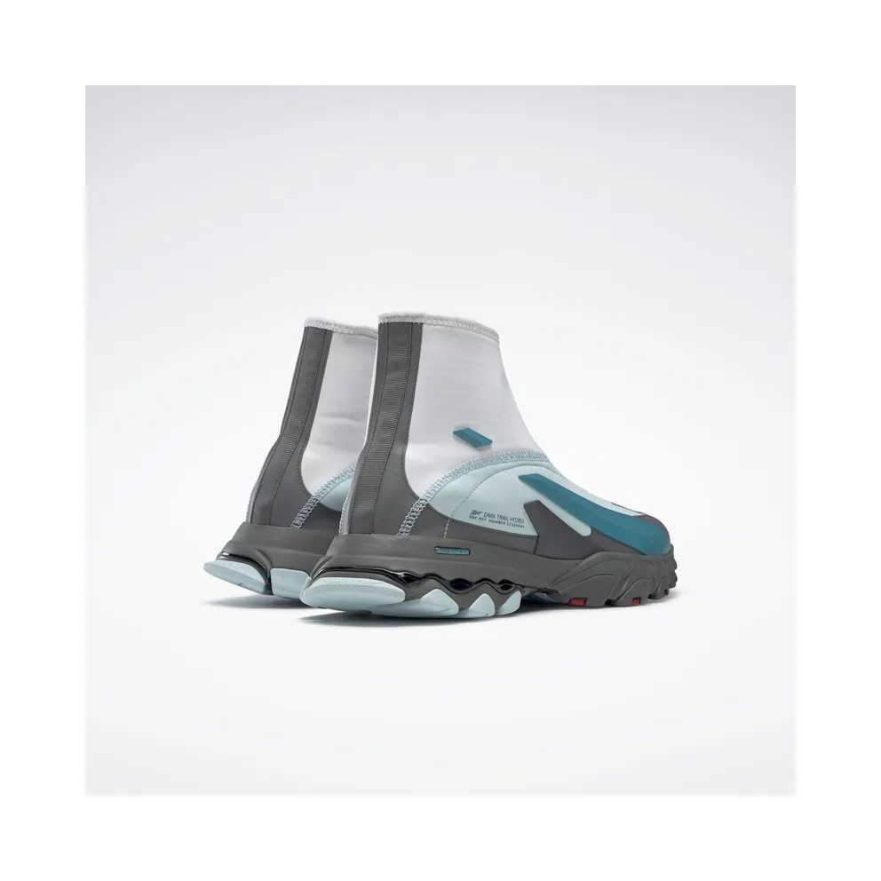 Reebok DMX Trail Hydrex Shoes White / Cold Grey 6 / Tough Blue