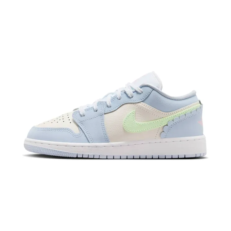 Air Jordan One Low Half Blue / Sail / White (IB7113-403)