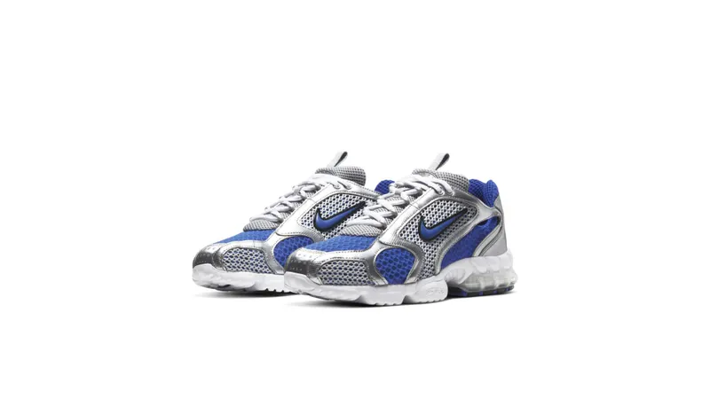 Nike Air Zoom Spiridon Cage 2 Varsity Royal (2020) Metallic Silver/Varsity Royal-White-Black (CJ1288-002)