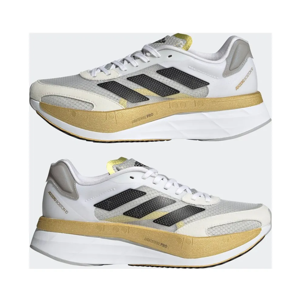 adidas Adizero Boston 10 TME Cloud White / Core Black / Grey Two (GV7716)