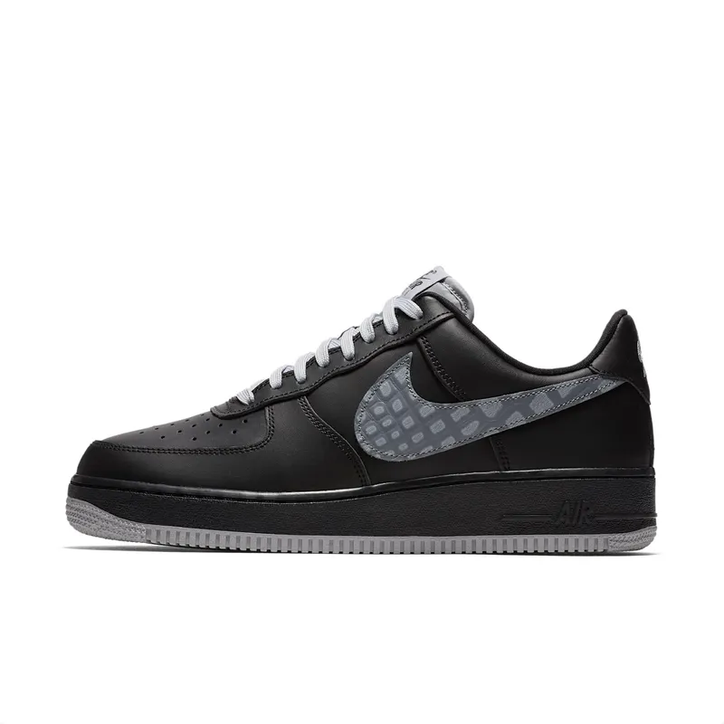 Nike Air Force 1 07 LV8 Black Cool Grey-Dark Grey Black/Cool Grey-Dark Grey (823511-012)