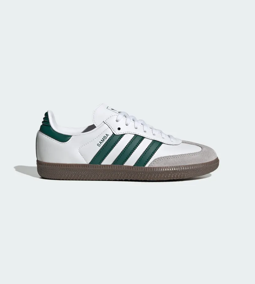 adidas Samba OG White Collegiate Green Gum (JQ2843)