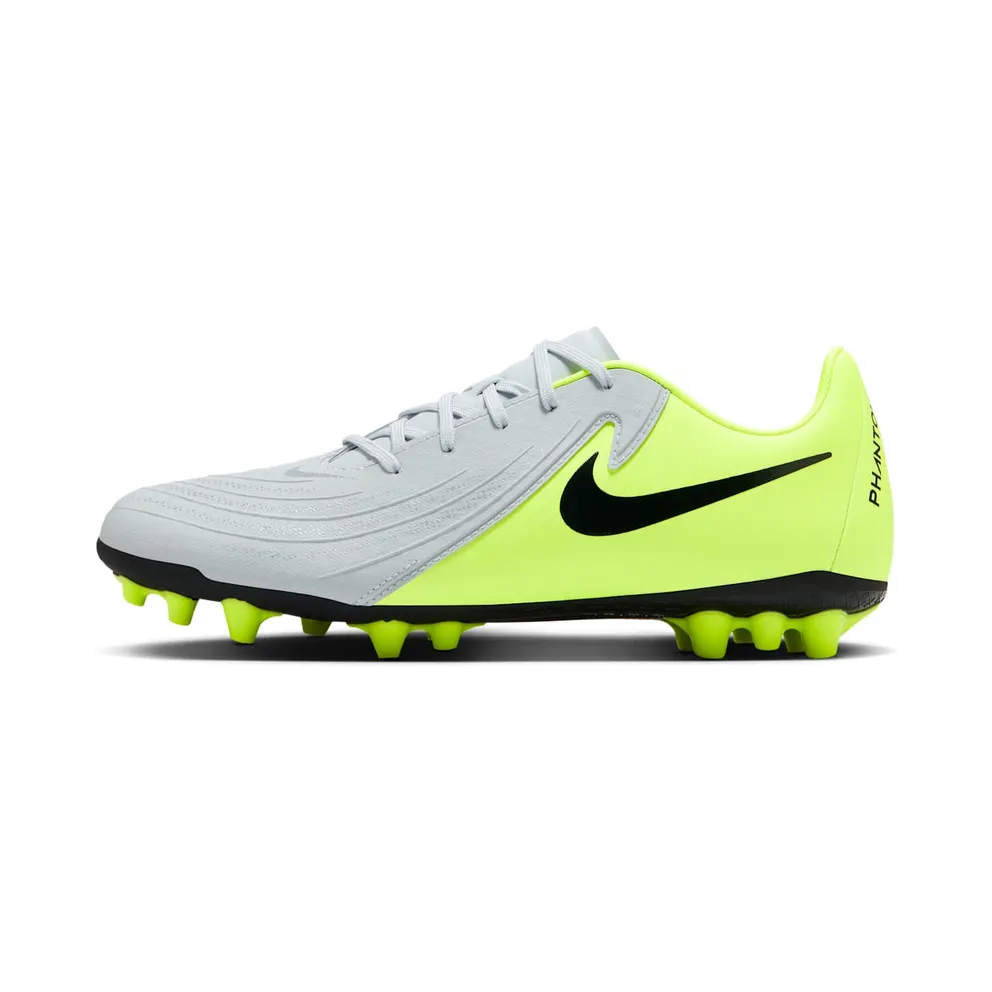 Nike Phantom GX 2 Academy AG Metallic Silver Volt Black (FJ2552-003)