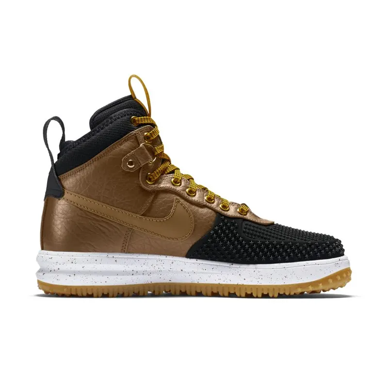 Nike Lunar Force 1 Duckboot Light British Tan Black/Light British Tan-Gold Dart (805899-004)