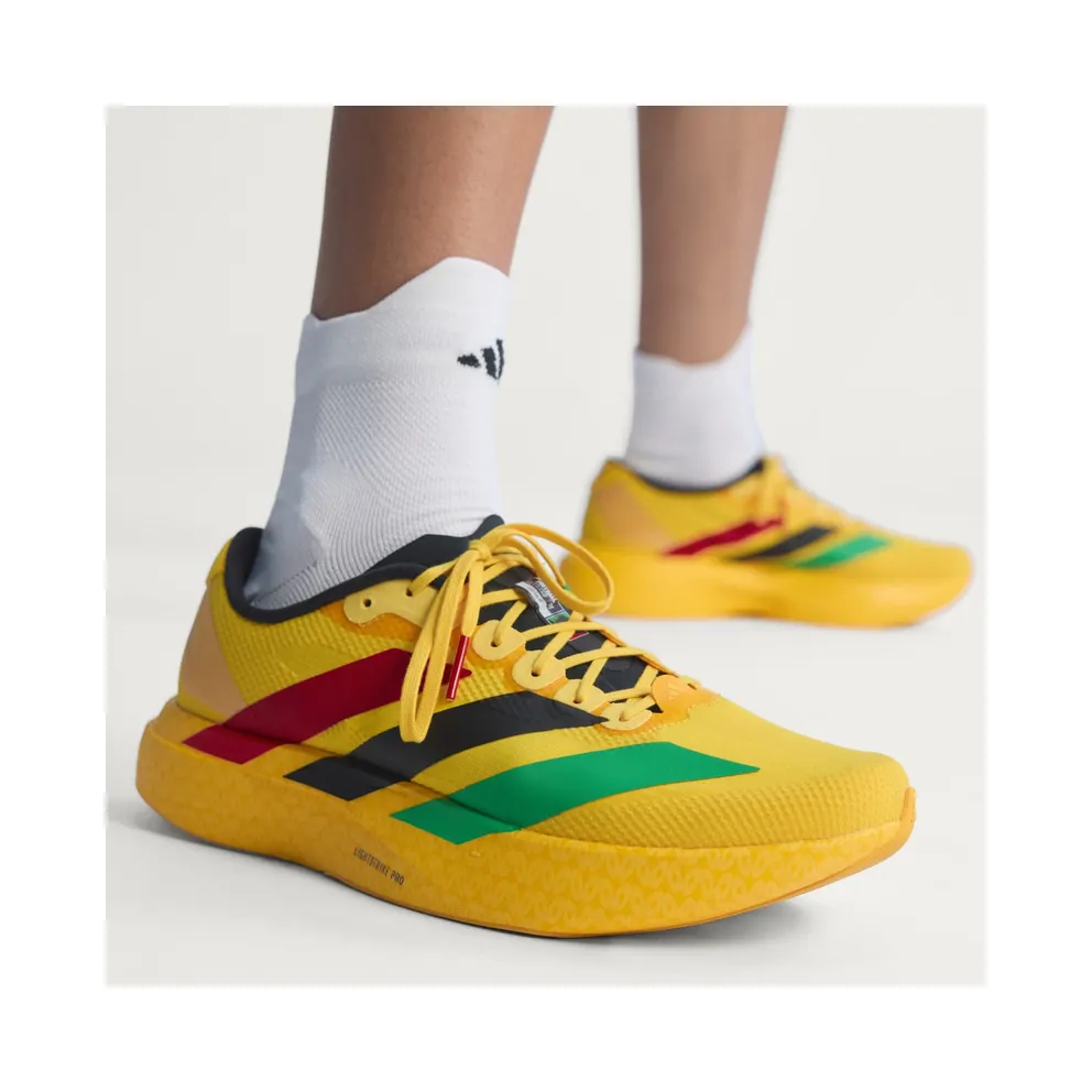 Adidas Adizero EVO SL Bold Gold / Vivid Green / Pure Ruby (KJ3625)