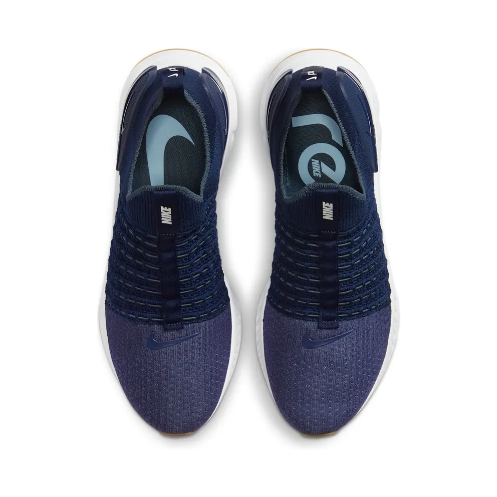 Nike React Phantom Run Flyknit 2 College Navy College Navy/Blue Fox/Light Silver (CJ0277-401)