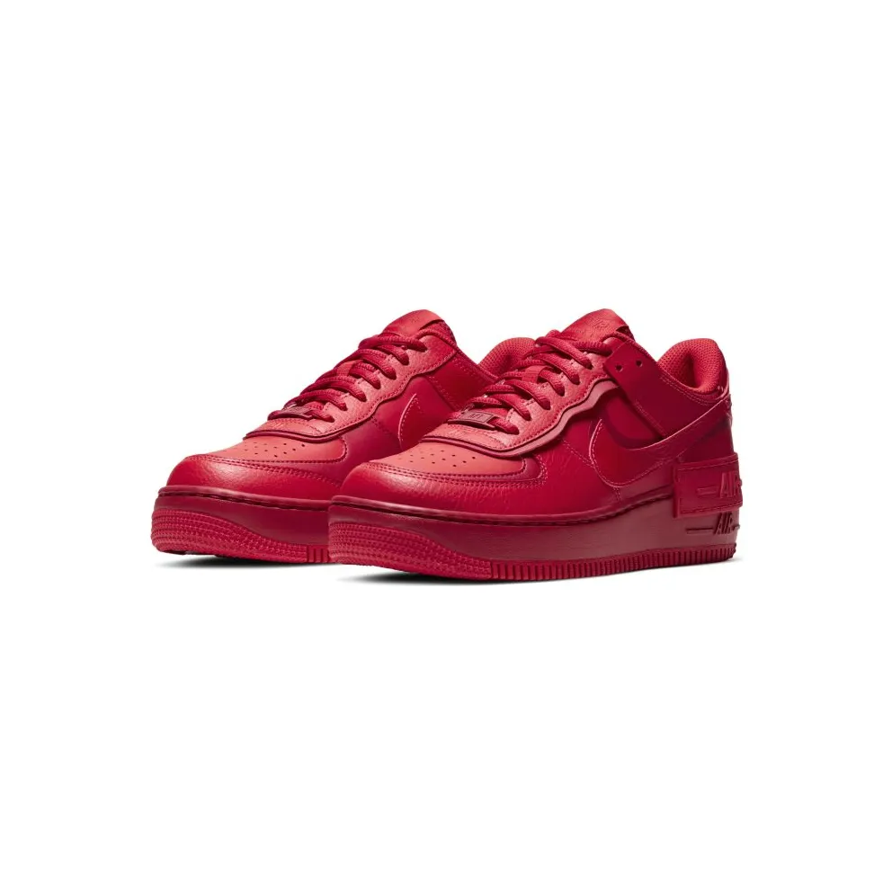 Nike Air Force 1 Low Shadow Triple Red (W) University Red/Sail-White-Gym Red (CU3012-661)