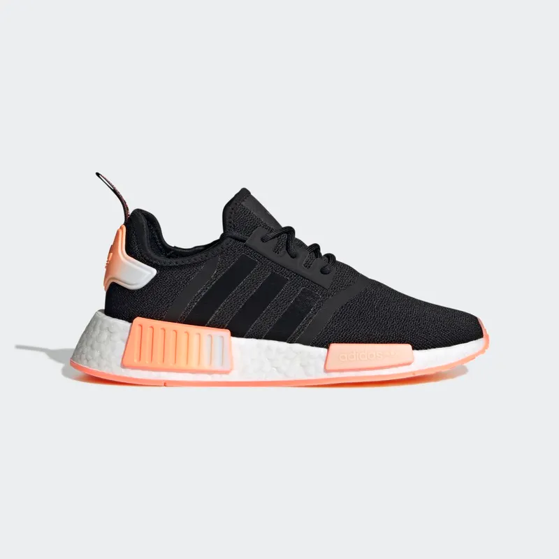 Adidas NMD_R1 Core Black / Beam Orange / Cloud White (GW9463)