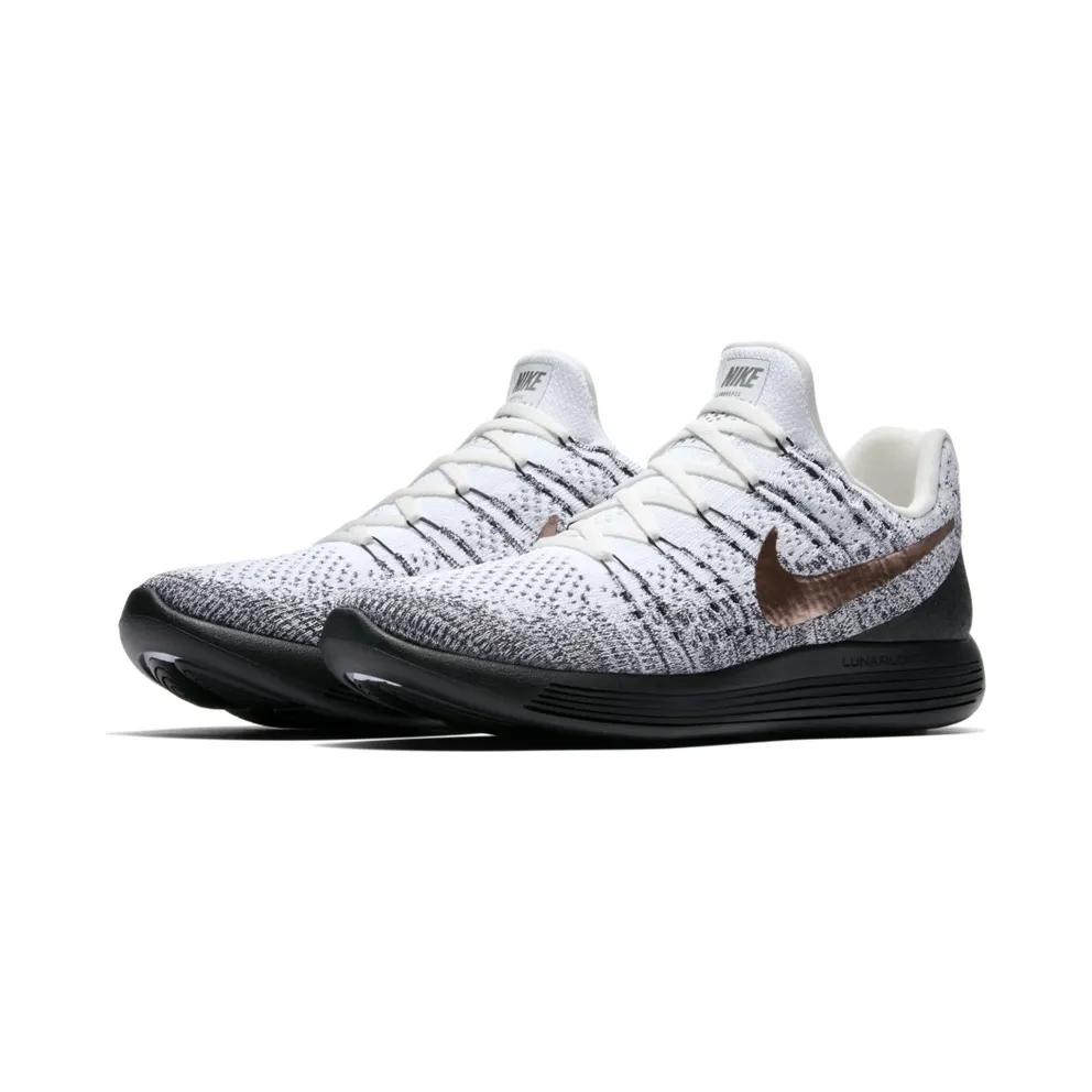 Nike Lunar Epic Low Flyknit 2 Explorer White/Metallic Red Bronze-Black (904742-100)