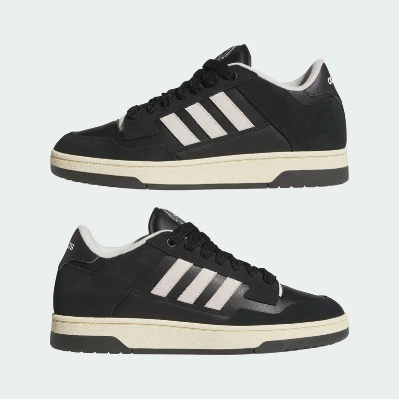 Adidas Rapid Court Low Core Black / Off White / Carbon (JS2212)