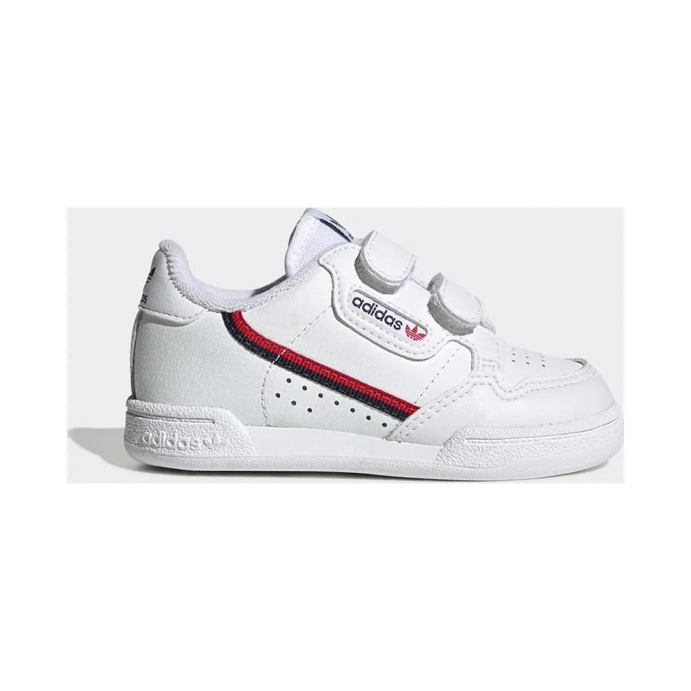 adidas Continental 80 CF Infants Running White / Running White / Scarlet (EH3230)