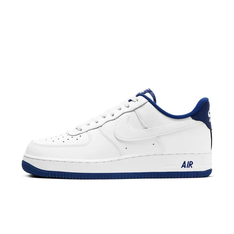 Nike Air Force 1 Low White Deep Royal Blue White/Deep Royal Blue-White (CD0884-102)