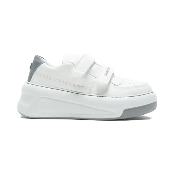 Acne Studios Leren met klittenband “White” (CD0018)