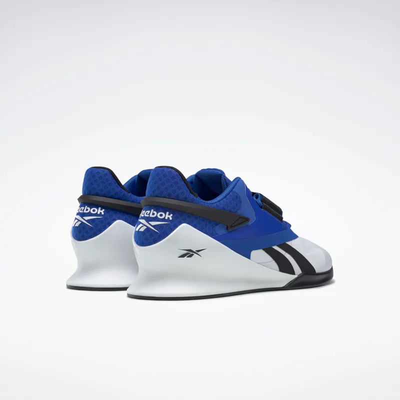 Reebok Legacy Lifter II Shoes White / Court Blue / Core Black