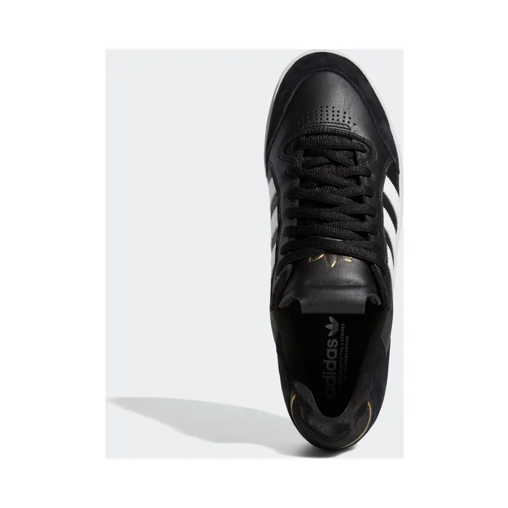 Adidas Tyshawn Low Core Black / Cloud White / Gold Metallic (GW4891)