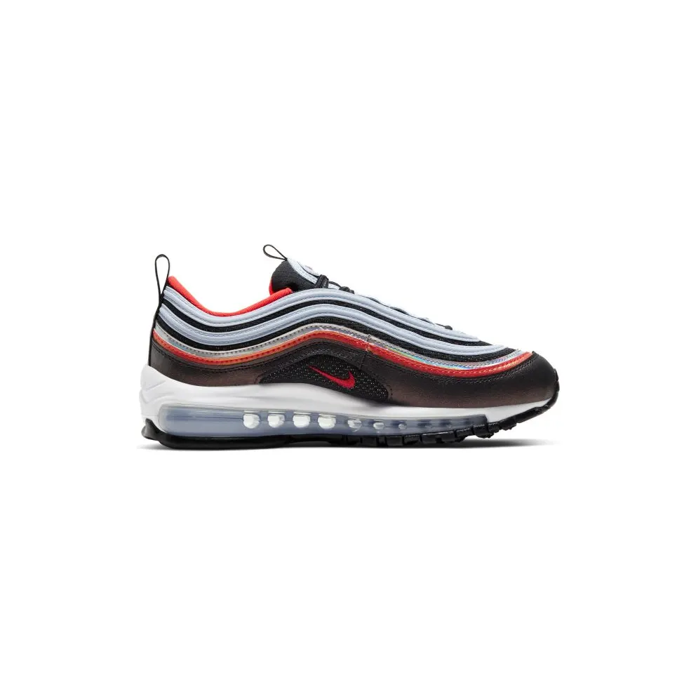 Nike Air Max 97 Off Noir Hydrogen Blue Laser Crimson (GS) Off Noir/Hydrogen Blue-White-Laser Crimson (CT1965-001)