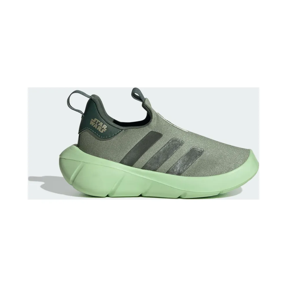 Adidas ADIDAS STAR WARS THE MANDALORIAN MONOFIT TRAINER SHOES INFANTS Silver Green / Legend Ivy / Mist Jade (JI0502)