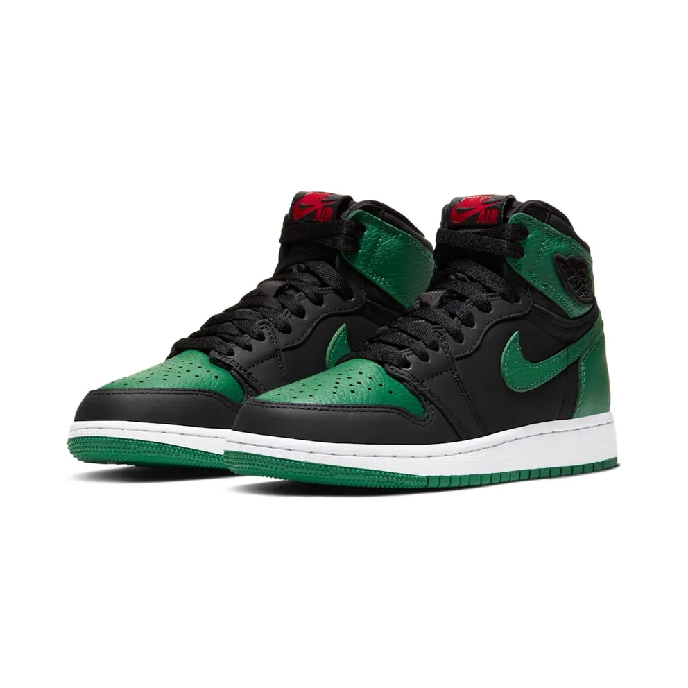 Air Jordan Nike AJ I 1 Retro High OG ‘Pine Green’ (GS) (2020) (575441-030)