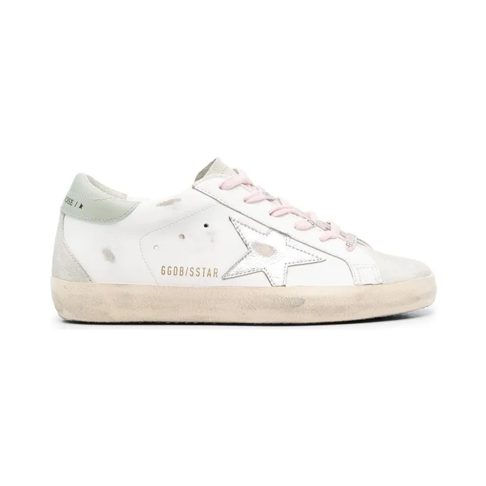 Golden Goose Super-Star White Ice Silver Aquamarine (GWF00102.F004782.82379)