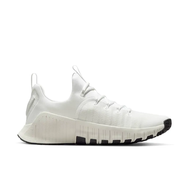 Nike Free Metcon 6 Premium “Summit White Sail Black Metallic Silver” (FZ1695-101)
