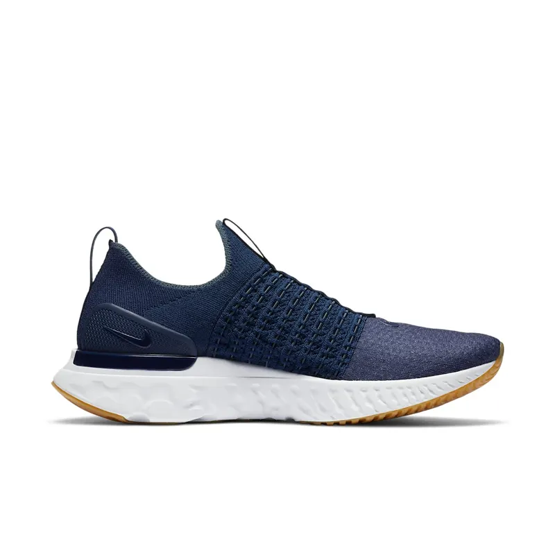 Nike React Phantom Run Flyknit 2 College Navy College Navy/Blue Fox/Light Silver (CJ0277-401)