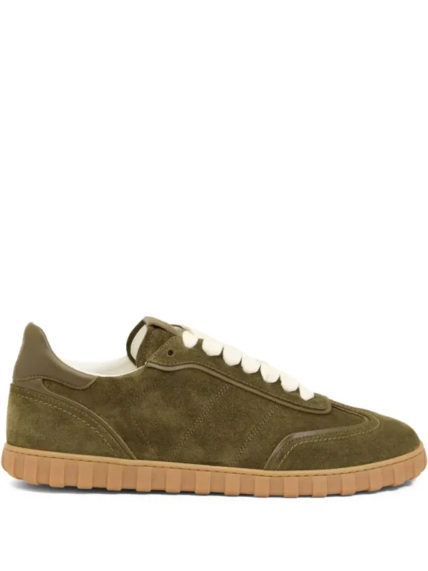 AMI Paris Step leren low-top – Green (E26USN433872)
