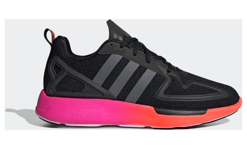 adidas ZX 2K Flux Core Black / Grey Six / Shock Pink (FV9970)