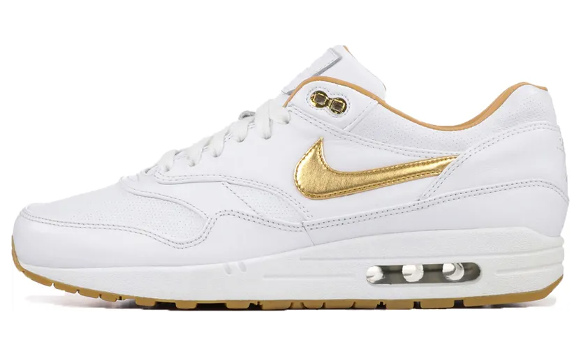 Nike Air Max 1 FB Woven White Metallic Gold